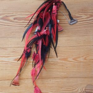 spinka z piórami Royal Red