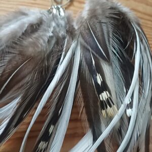 Alternative view of kolczyki z piór Indiańskie spojrzenie