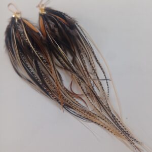 kolczyki z piór Naturalne piękno