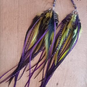 Kolczyki z piór Fusion