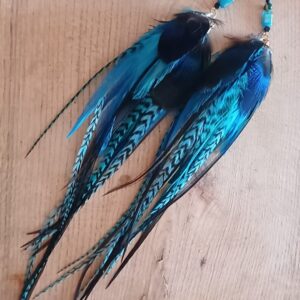 kolczyki z pior Szept rzeki