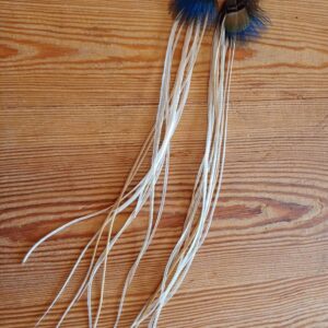 kolczyki z piór Icevine