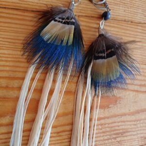 Alternative view of kolczyki z piór Icevine