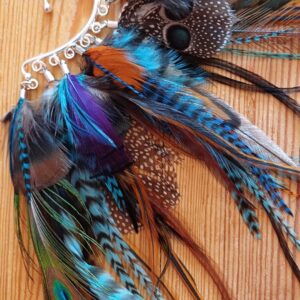 Alternative view of zausznica z piór Sacred Earth